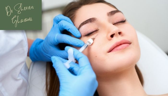 کاندیدای مناسب بلفاروپلاستی و تزریق ژل زیر چشم