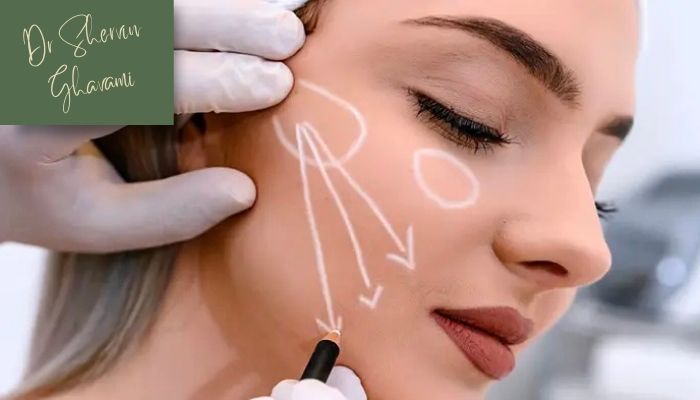 مقایسه تأثیر تخلیه چربی گونه در صورت‌های لاغر و گرد 